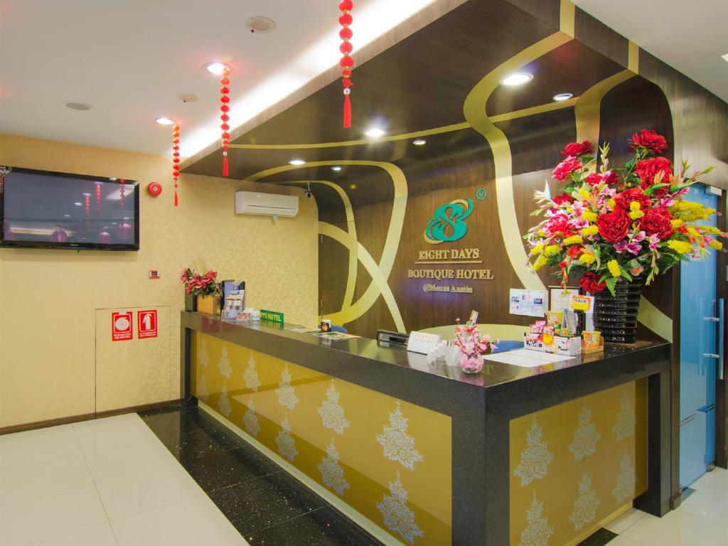 Eight Days Boutique Hotel - Mount Austin Johor Bahru Esterno foto